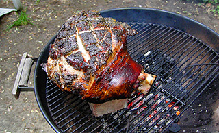 smoked pork shoulder