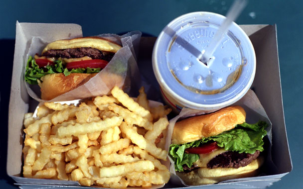 Shake Shack hamburger