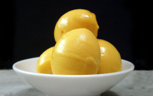 sweet-potato sorbet