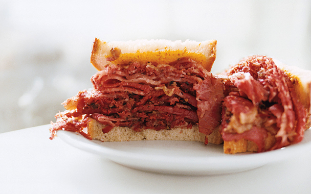 smoked meat sandwich