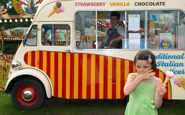 ice cream truck