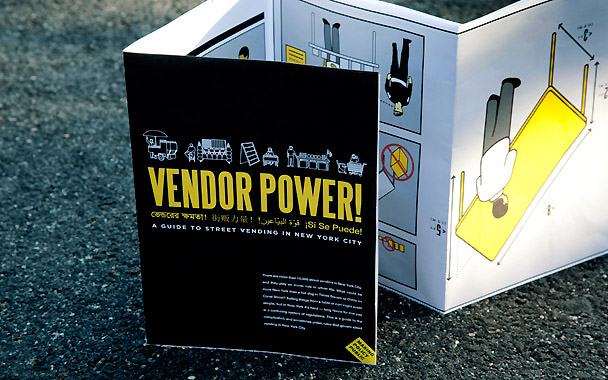 vendor booklet street food