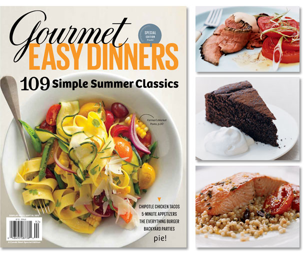 Gourmet Easy Dinners Special Edition Magazine