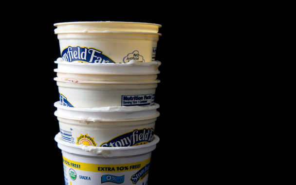 yogurt containers