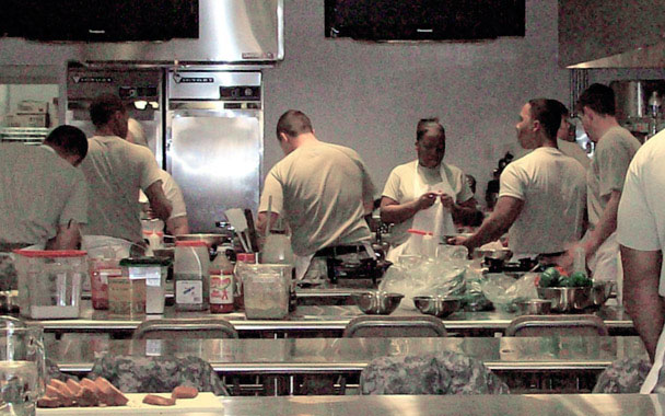 cooking school for soldiers