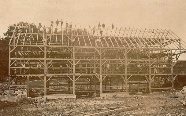 building the farm