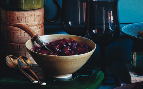 Cranberry Sauce with Dates and Orange 