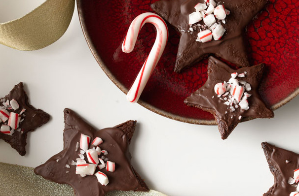 Chocolate Peppermint Stars