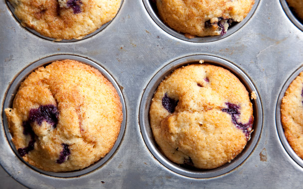 Kemp’s “You-Won’t-Believe-They’re-Whole-Wheat” Blueberry Muffins	