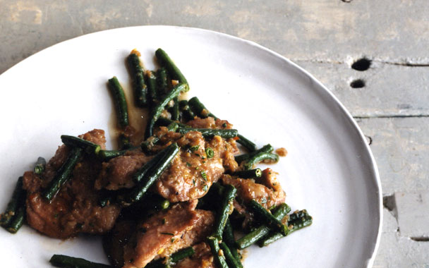 Stir-Fried Pork with Long Beans