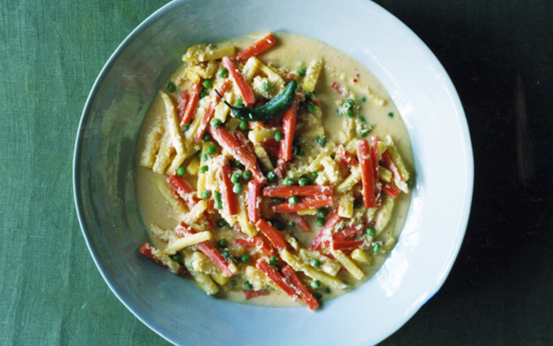 Mixed Vegetables with Coconut Sauce