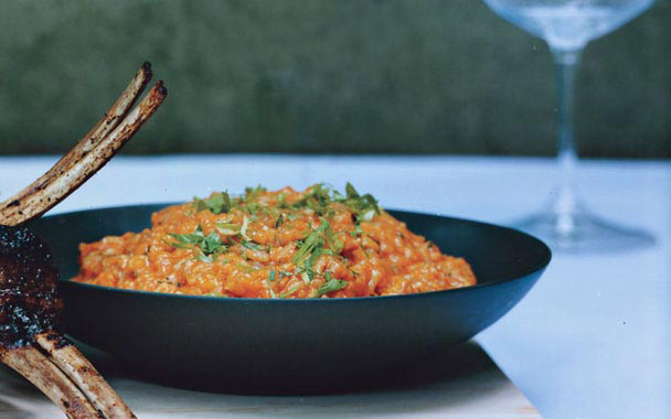 Braised Bacon Carolina Rice