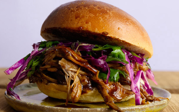 Asian Pulled Pork with Vietnamese Slaw