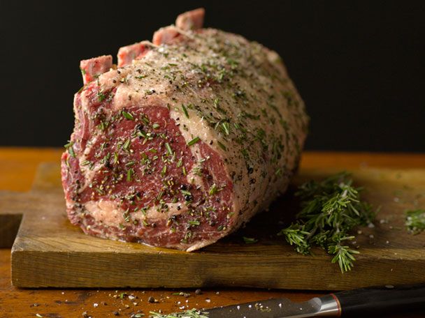 Rib roast, shot for Sur la Table’s cookbook <em>Things Cooks Love: Implements, Ingredients, Recipes</em> by Marie Simmons <br />Photo: Ben Fink