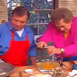In the Kitchen with Master Chefs Julia Child and Jacques Pépin 