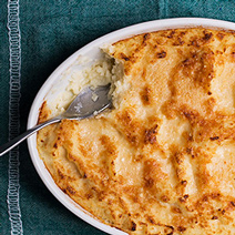 Mashed Potato and Cauliflower Gratin