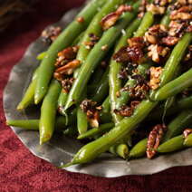 Green Beans with Caramelized Pecans