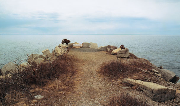 Halibut Point, in Rockport.