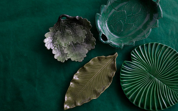 leaf bowls