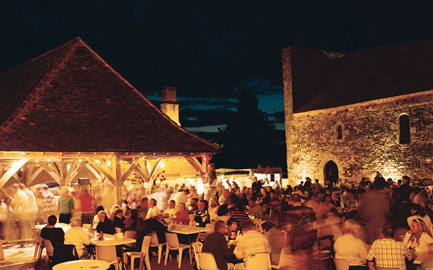 dordogne, france, night market