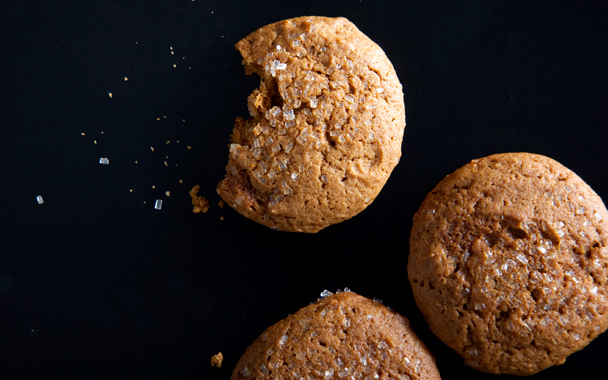 Soft Mustard Molasses Cookies