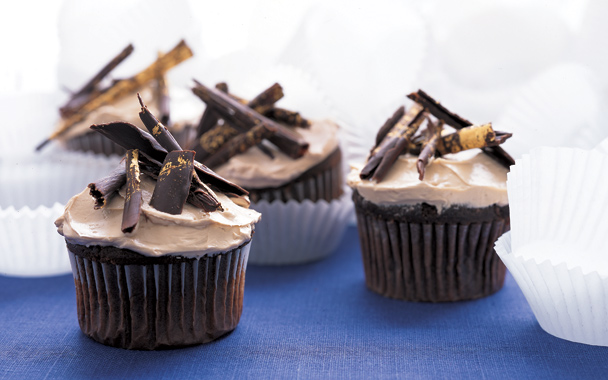 Devil's Food Cake with Brown Sugar Buttercream