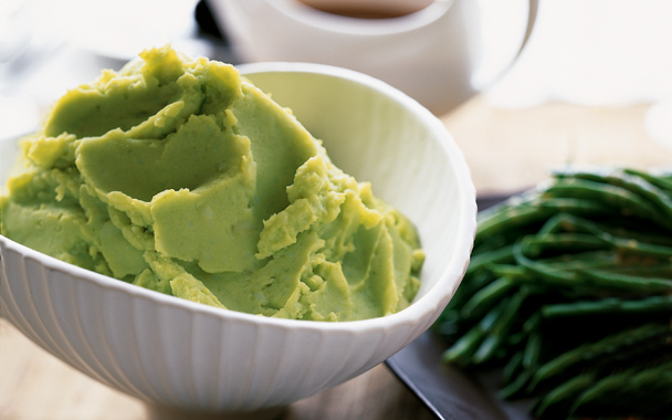 Chive and Parsley Mashed Potatoes