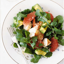 Lobster, Avocado, and Grapefruit Salad