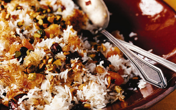 Jeweled Rice with Dried Fruit