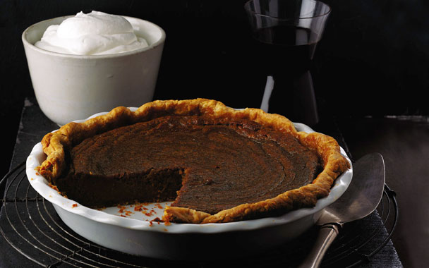 Sour Cream Pumpkin Pie