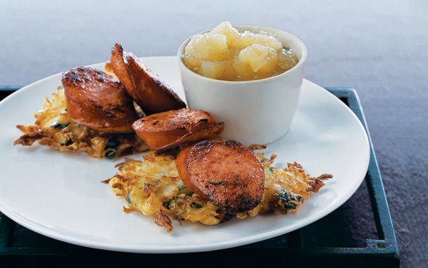 fried sauerkraut cake