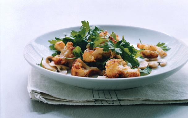 Parmesan Cauliflower and Parsley Salad