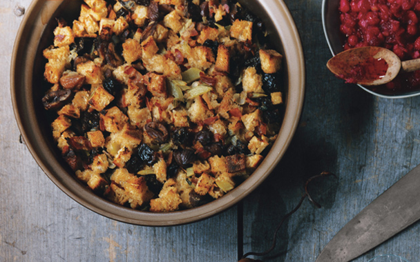 Chestnut, Prune, and Pancetta Stuffing