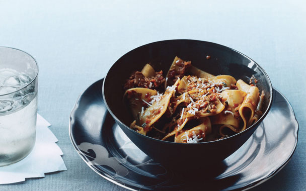 Pappardelle with Vegetable 