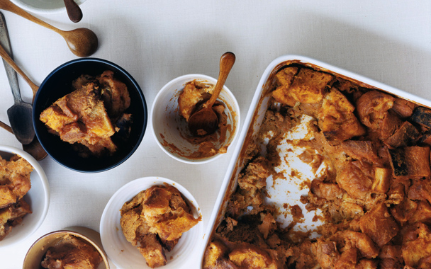 Pumpkin Bread Pudding