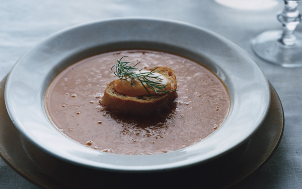 Provencal Fish Soup with Saffron Rouille