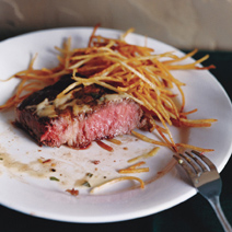 Pan-Seared Rib-Eye Steak With Bearnaise
