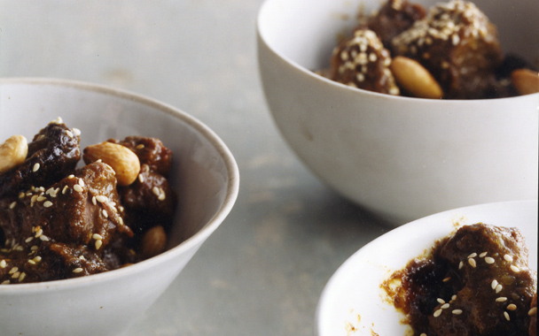 Lamb Tagine with Prunes and Cinnamon