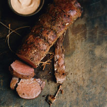 Beef Tenderloin with Smoked-Paprika Mayonnaise