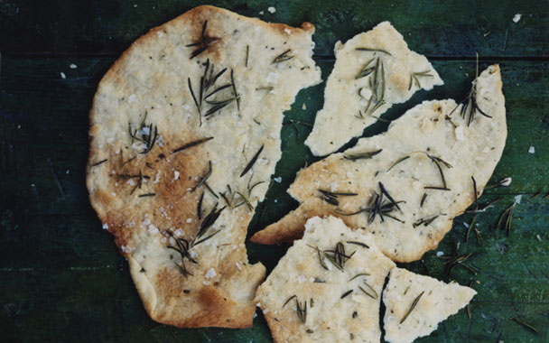 Crisp Rosemary Flatbread