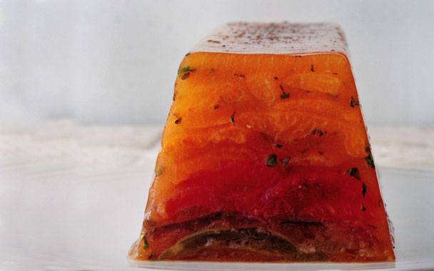 heirloom-tomato terrine