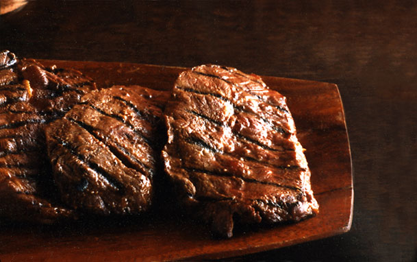 Miso Sesame Grilled Blade Steaks
