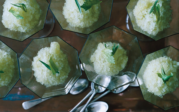 Celery Apple Granita