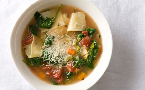 Tuscan Turkey Soupy Noodles