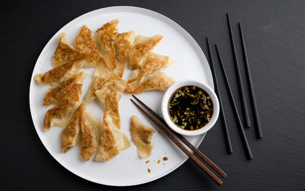 Chicken and Celery Pot Stickers