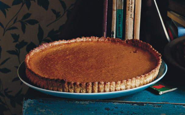 Pumpkin Tart with Anise-Seed Crust