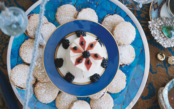 Blackberry Walnut Cookies