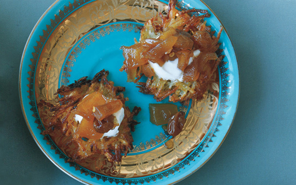 potato latkes