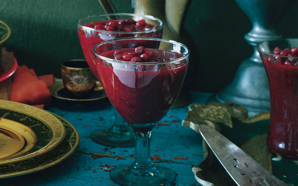 Red-Fruit Puddings