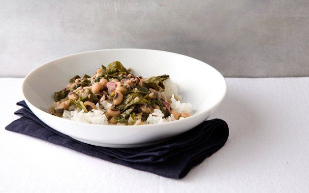 hoppin' john collard stew